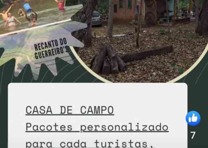 Casa de campo ( cabana ) Recanto Do Guerreiro's (Facebook)/doguerreiro