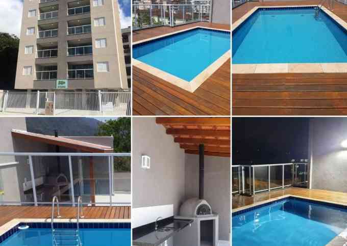 Lindo apartamento decorado e com todo conforto na Praia do Itaguá em Ubatuba