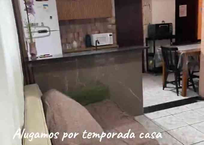 Casa com piscina por temporada em São Sebastião Praia de Barequeçaba